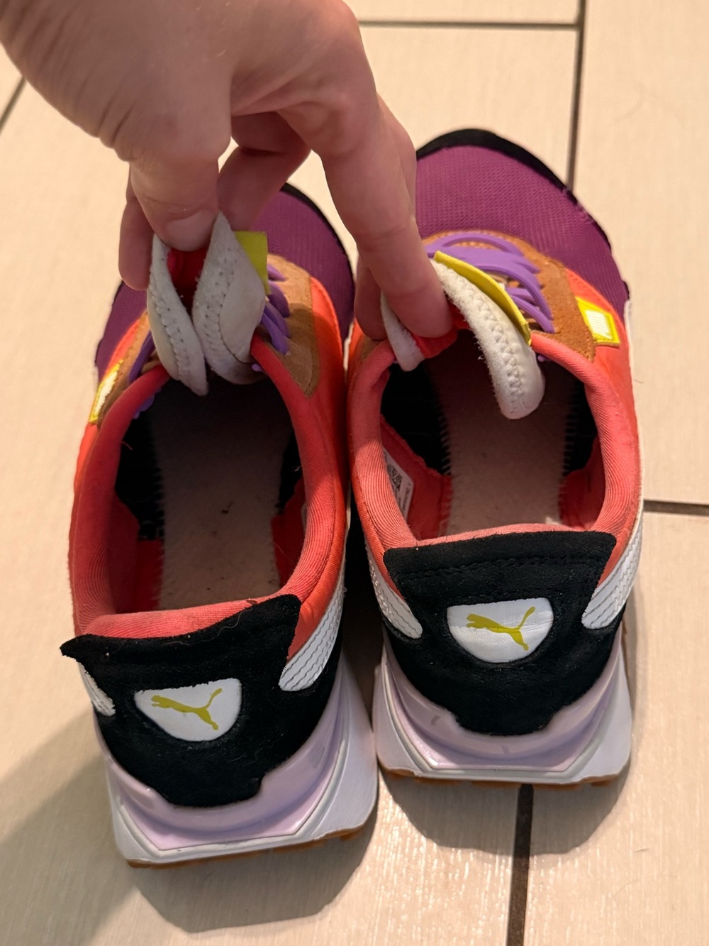 Puma Cruise Rider 375072-05 Multicolor Sneakers Women’s Size 9 - Picture 3 of 4